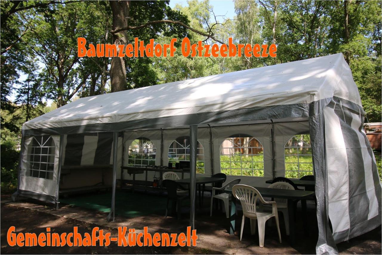 Baumzeltdorf Ostseebreeze Direkt Am Strand Dranske Kültér fotó